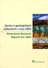 Zprávy o geologických výzkumech v roce 2004